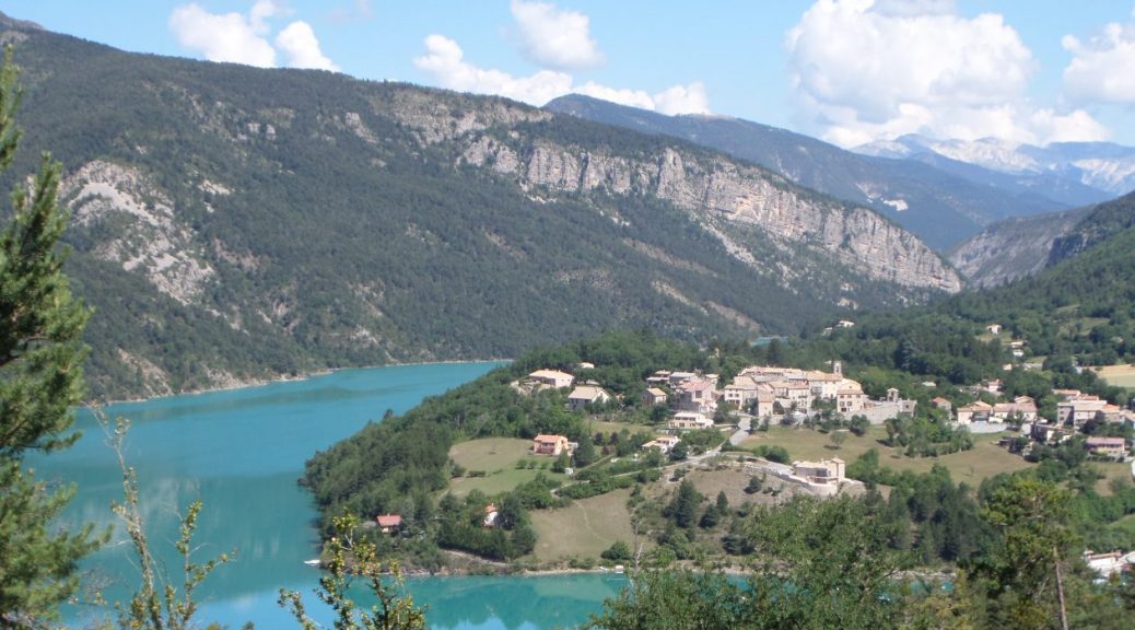 Saint Julien du Verdon village de Haute Provence